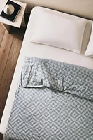 HOUSSE DE COUETTE COTON VICHY