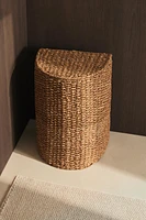 SEAGRASS BASKET WITH LID