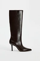 THIN HEELED BOOTS