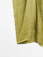 Robe kimono fluide satinée - STUDIO