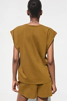 RUSTIC DROP SHOULDER T-SHIRT