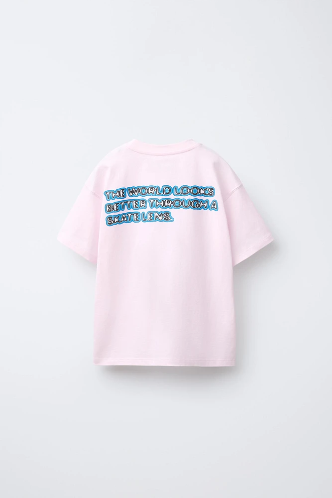 NEON HELMETS PRINTED T-SHIRT