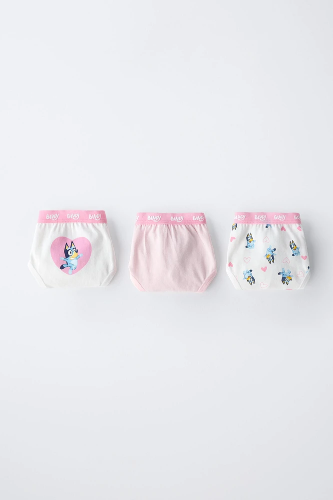 2-6 YEARS/ THREE-PACK OF BLUEY © LUDO STUDIO UNDERWEAR