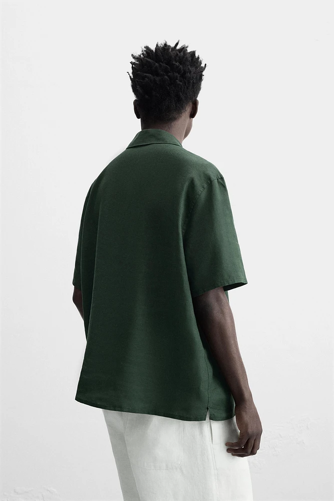 100% LINEN POLO SHIRT