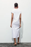 ROBE MI-LONGUE DÉLAVÉE