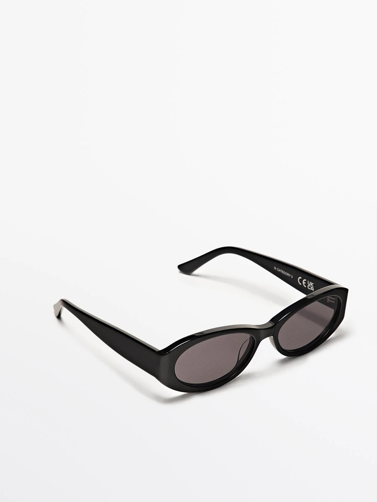 Small oval sunglasses