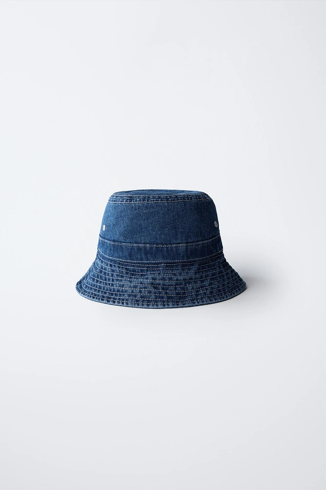 DENIM BUCKET HAT