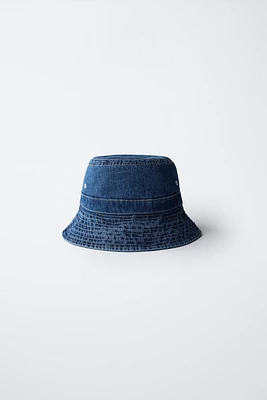 DENIM BUCKET HAT