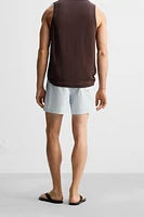 PRINTED MID-LENGTH SWIMSUIT
