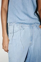 TRF DENIM PAJAMA PANTS