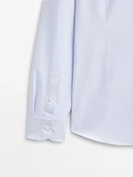 Slim fit 100% cotton shirt