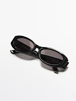 Small oval sunglasses