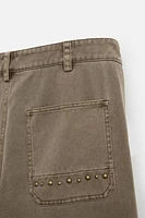 PANTALON RELAXED FIT CLOUS