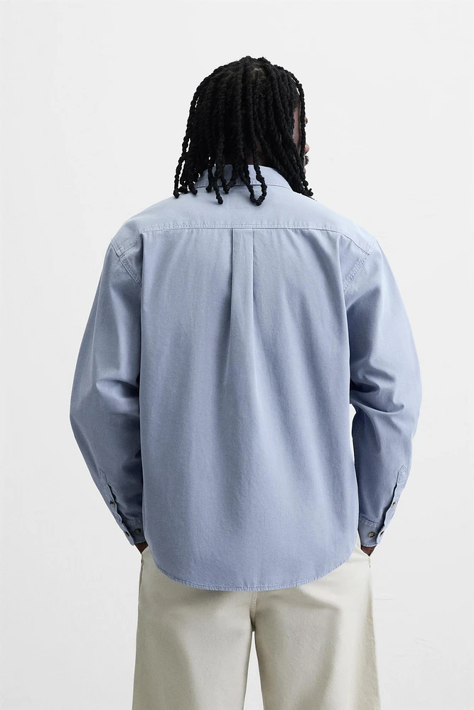 CHEMISE DÉLAVÉE RELAXED FIT