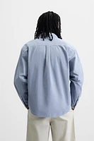 CHEMISE DÉLAVÉE RELAXED FIT