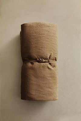 WASHED LINEN TOPPER