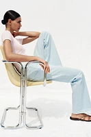 JEAN Z1975 FLARE TAILLE HAUTE BOUTONS