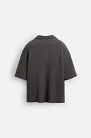 IRREGULAR TEXTURED SHIRT