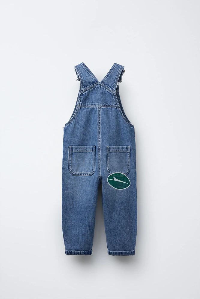 NEW YORK JETS © NFL DENIM OVERALLS