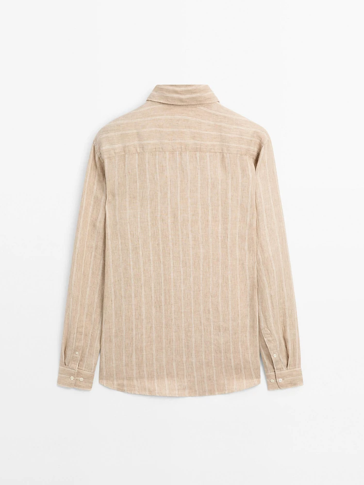Regular fit double-stripe shirt