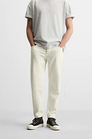 SLIM CROPPED FIT JEANS