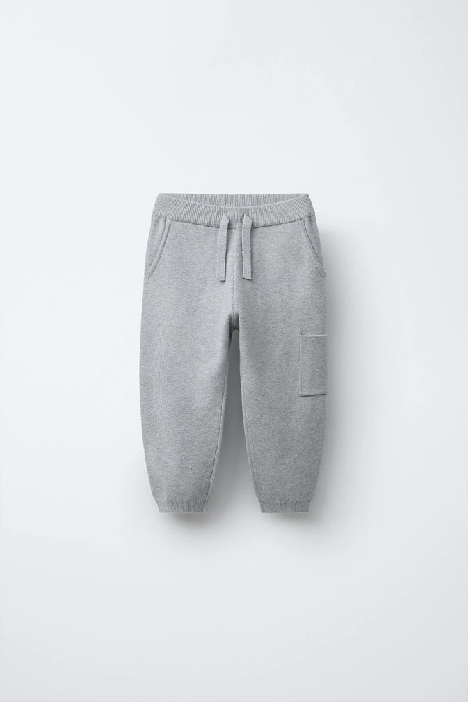 KNIT JOGGER PANTS