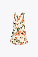 PRINTED SHORT DRESS