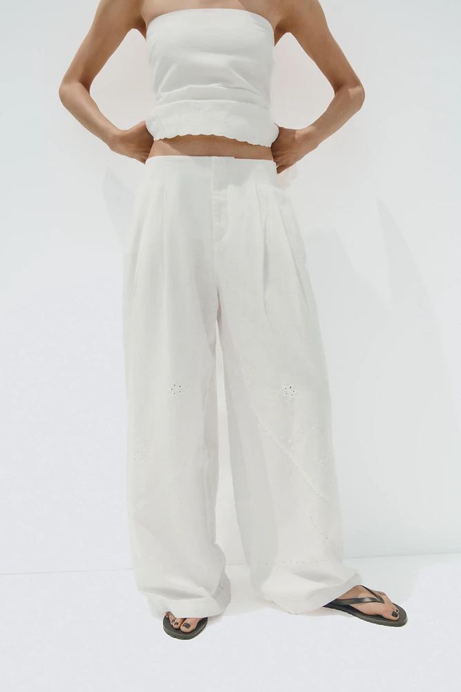 PANTALON BRODÉ