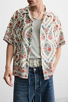 CHEMISE À IMPRIMÉ FLORAL