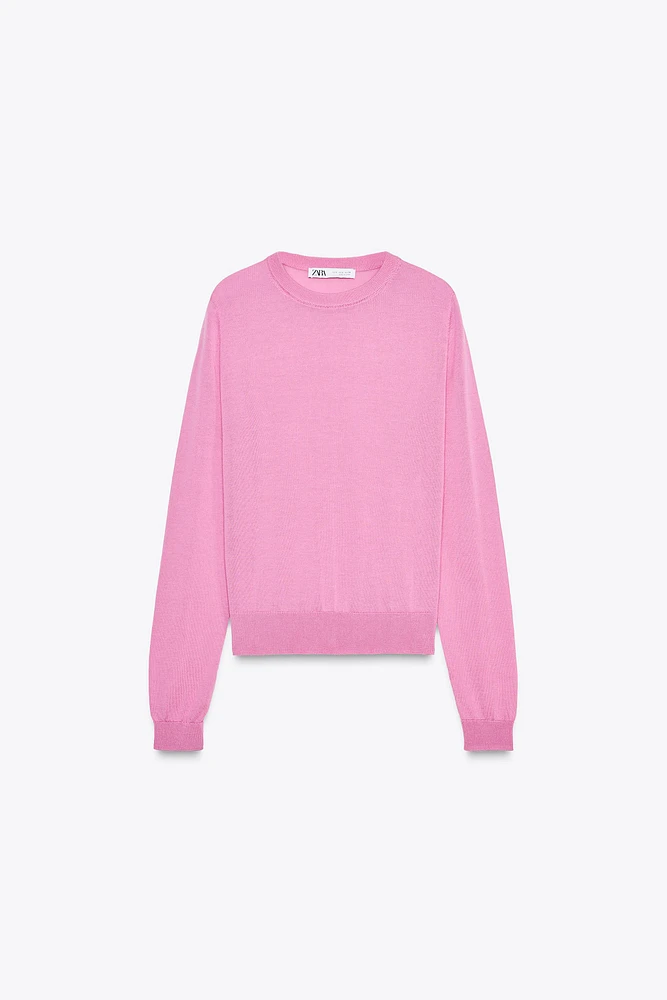 BASIC KNIT SWEATER