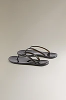 FLAT JELLY SANDALS