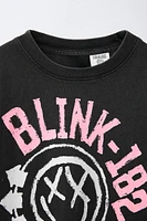 T-SHIRT IMPRIMÉ BLINK 182 ©