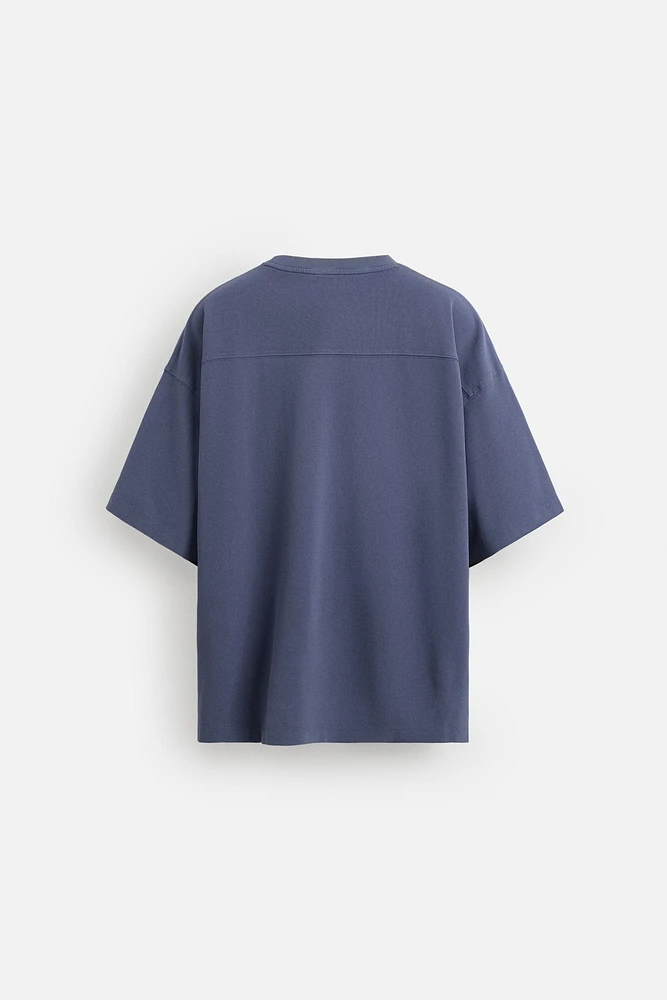 T-SHIRT DÉLAVÉ STRUCTURE