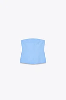 TOP GILET BUSTIER