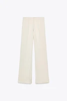 PANTALON SATINÉ TAILLE HAUTE