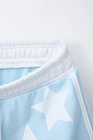 BERMUDA EN MOLLETON VARSITY