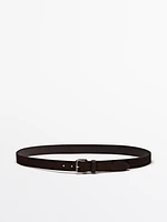 Ceinture cuir nubuck