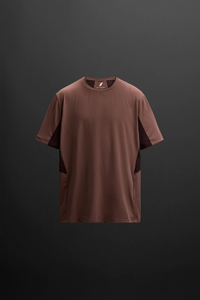 T-SHIRT COLOR BLOCK ENTRAÎNEMENT