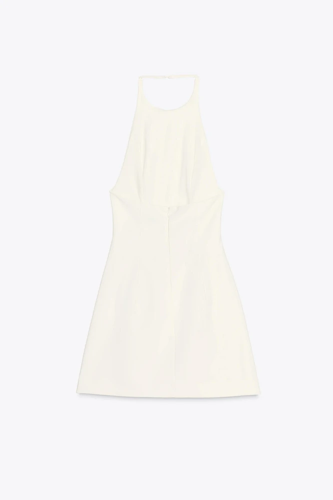 ROBE HALTER STRASS