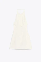 ROBE HALTER STRASS