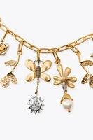 COLLIER EN MATIÈRES VARIÉES CHARMS PAPILLON