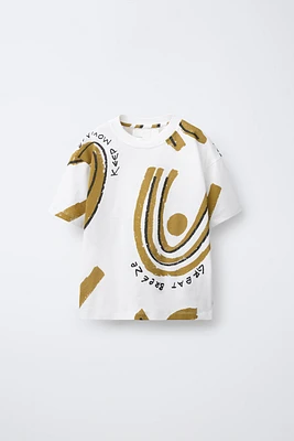 T-SHIRT À IMPRIMÉ PALMIERS