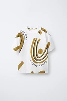 T-SHIRT À IMPRIMÉ PALMIERS