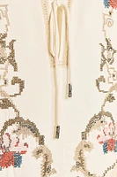 ROBE BRODERIES FLEURS ZW COLLECTION