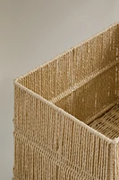 CORBEILLE PAPIER TRESSÉ