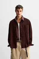 LIMITED EDITION SUEDE LEATHER OVERSHIRT