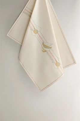 COTTON KITCHEN TOWEL WITH BANANAS