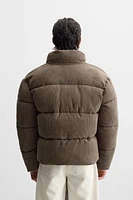 CORDUROY PADDED JACKET