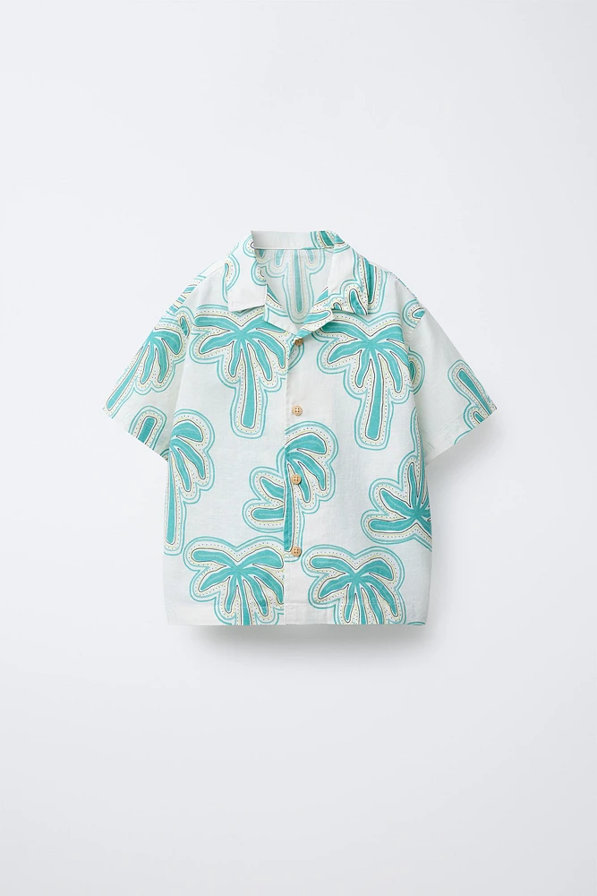 CHEMISE PALMIERS