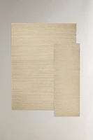 WOOL AND COTTON AREA RUG